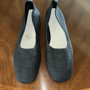 Women's Knit Ballet Flats - Black
